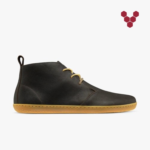 Vivobarefoot Gobi II Mørke Brune Støvler Herre [4-CINS]